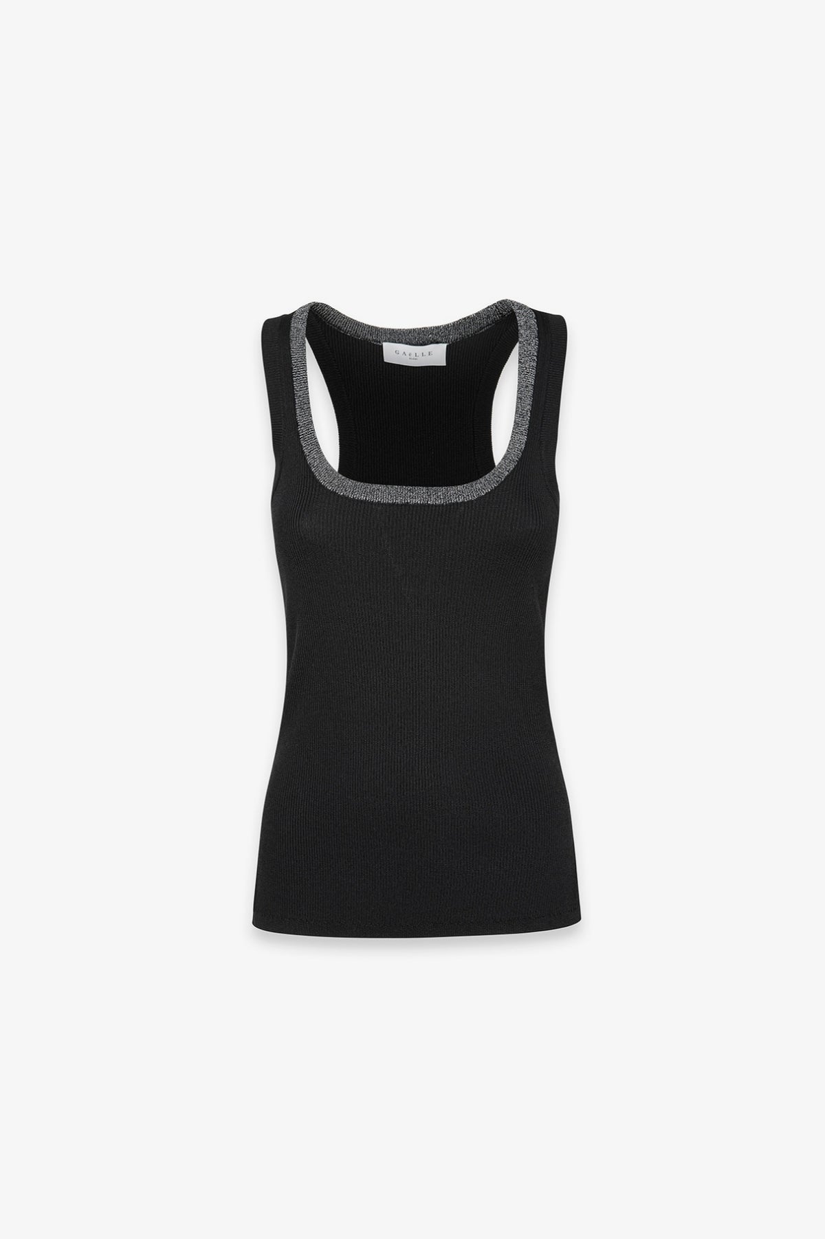 Canotta In Maglia Rifintura Lurex