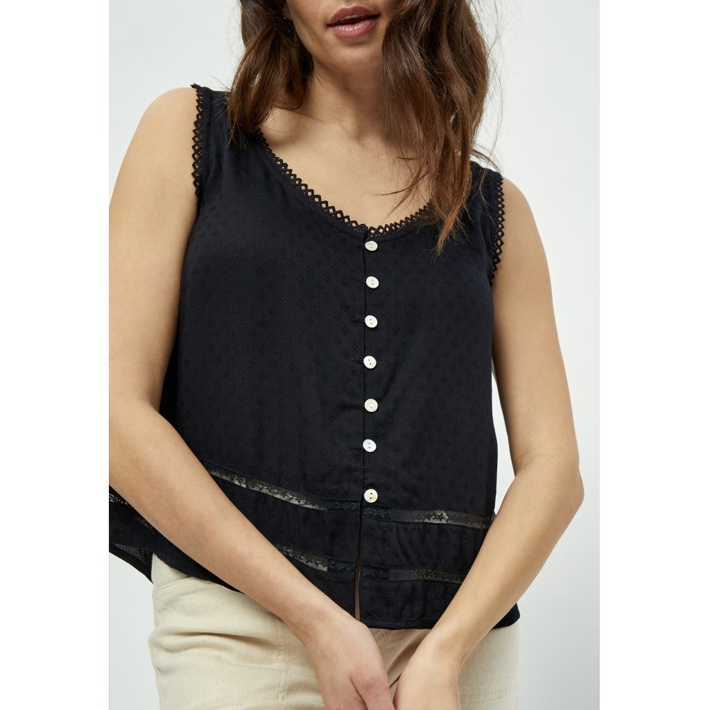 Berlin Sleeveless Crop Top