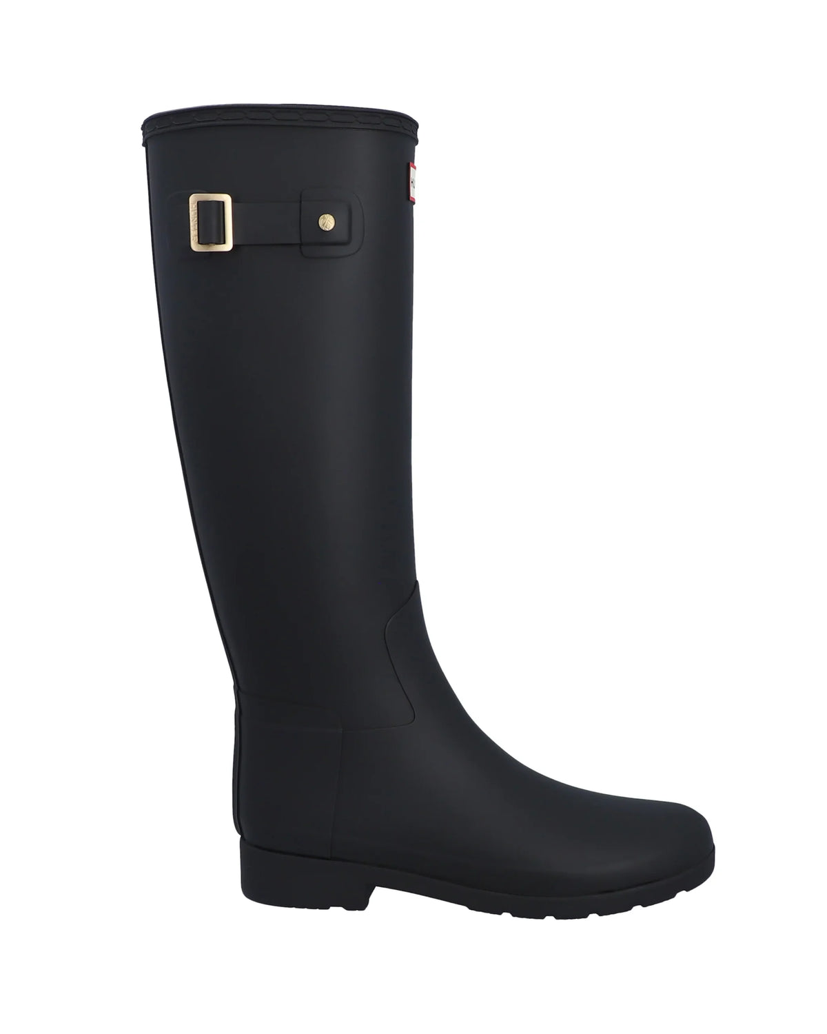 Refined Gold Trim Tall Boot