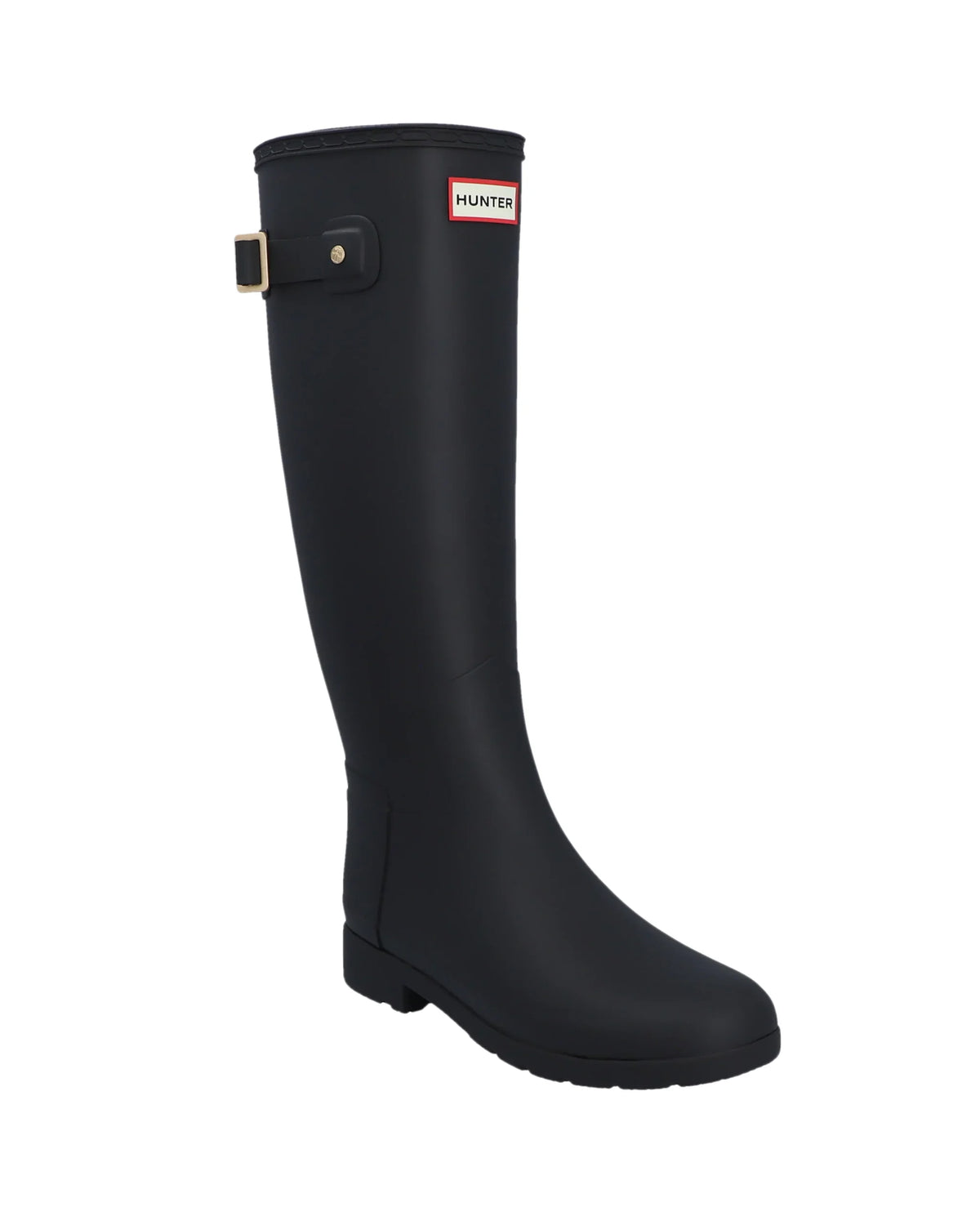 Refined Gold Trim Tall Boot
