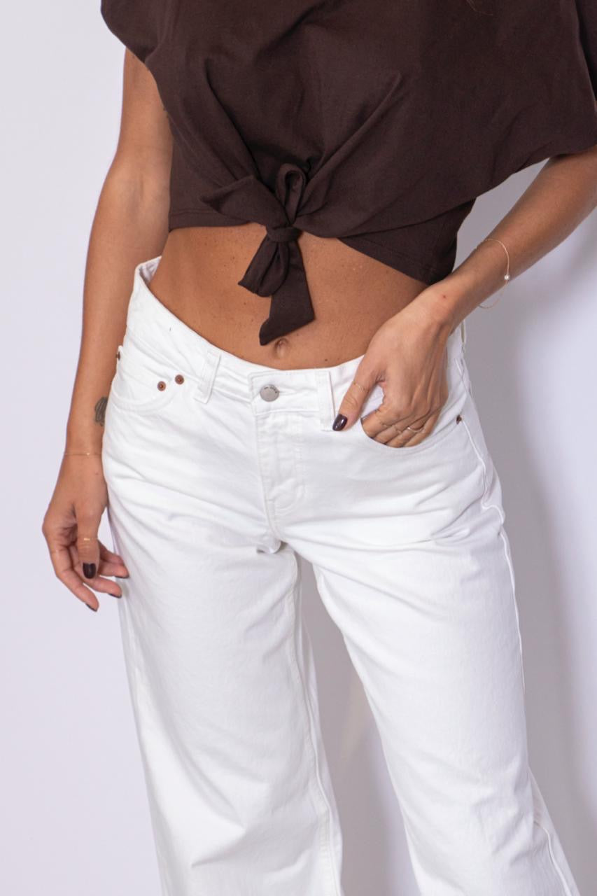 Rhue Denim Jeans - Off White