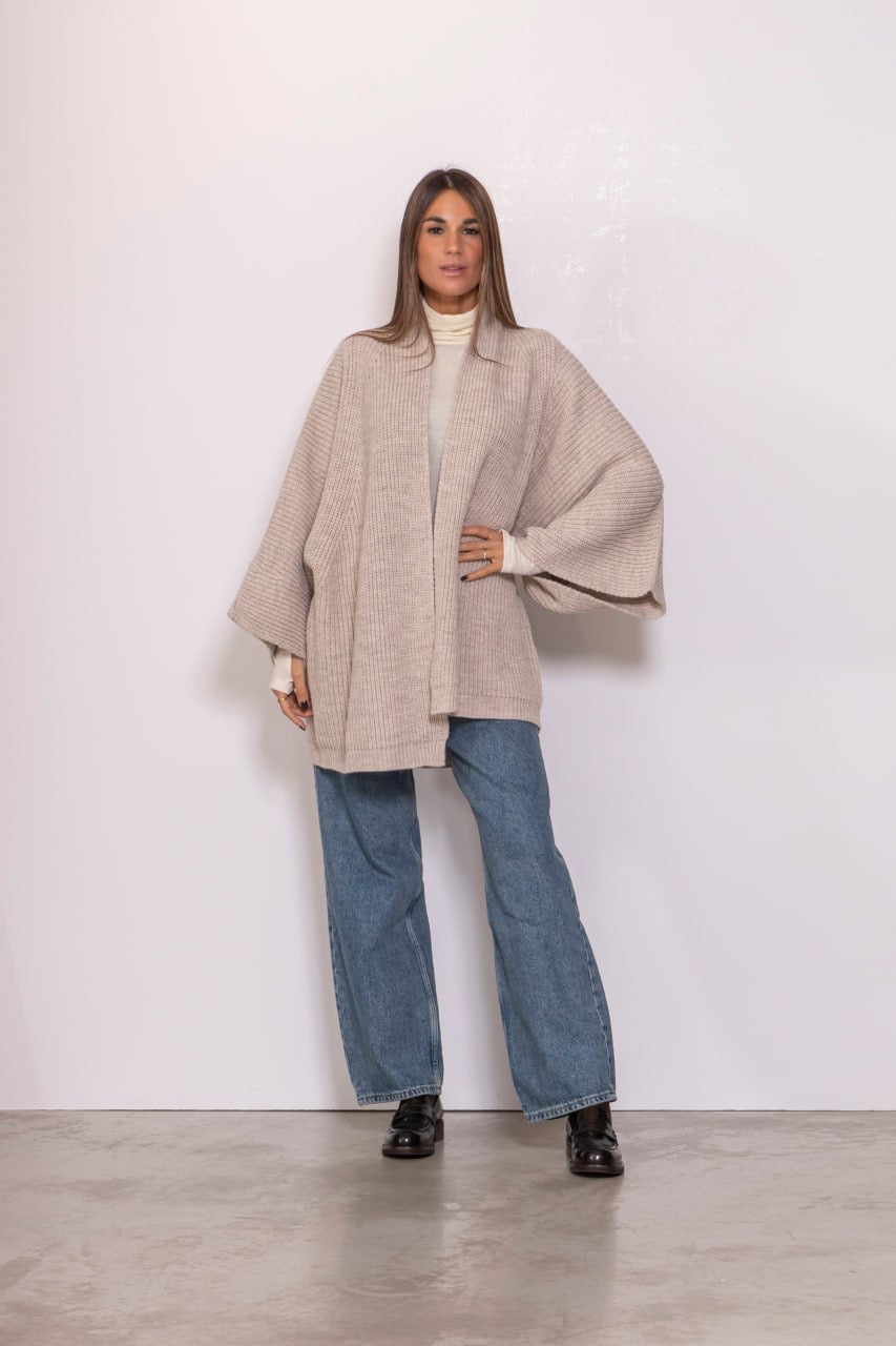 Cardigan over
