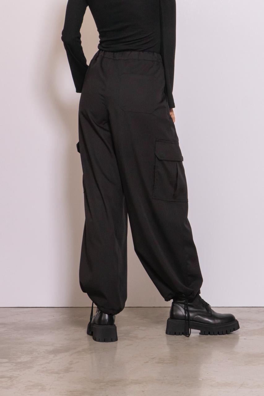 Pantalone Cargo Con Elastico