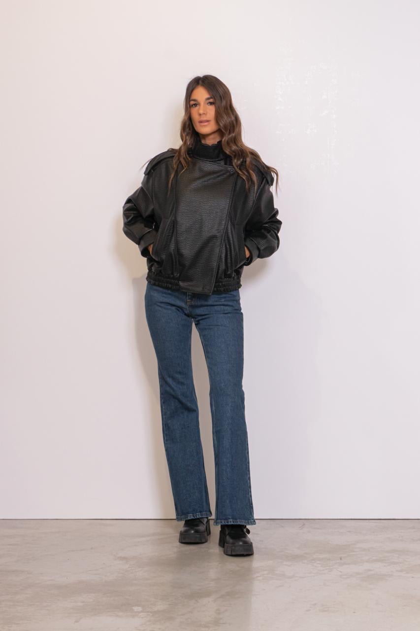 Elba Denim Jeans - Bay Dark Retro Vintage