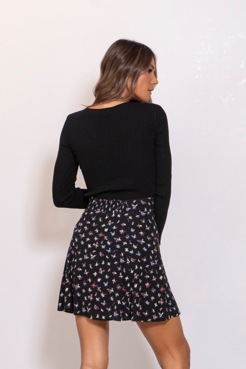 Preordine Gonna Corta Kate Farfalle