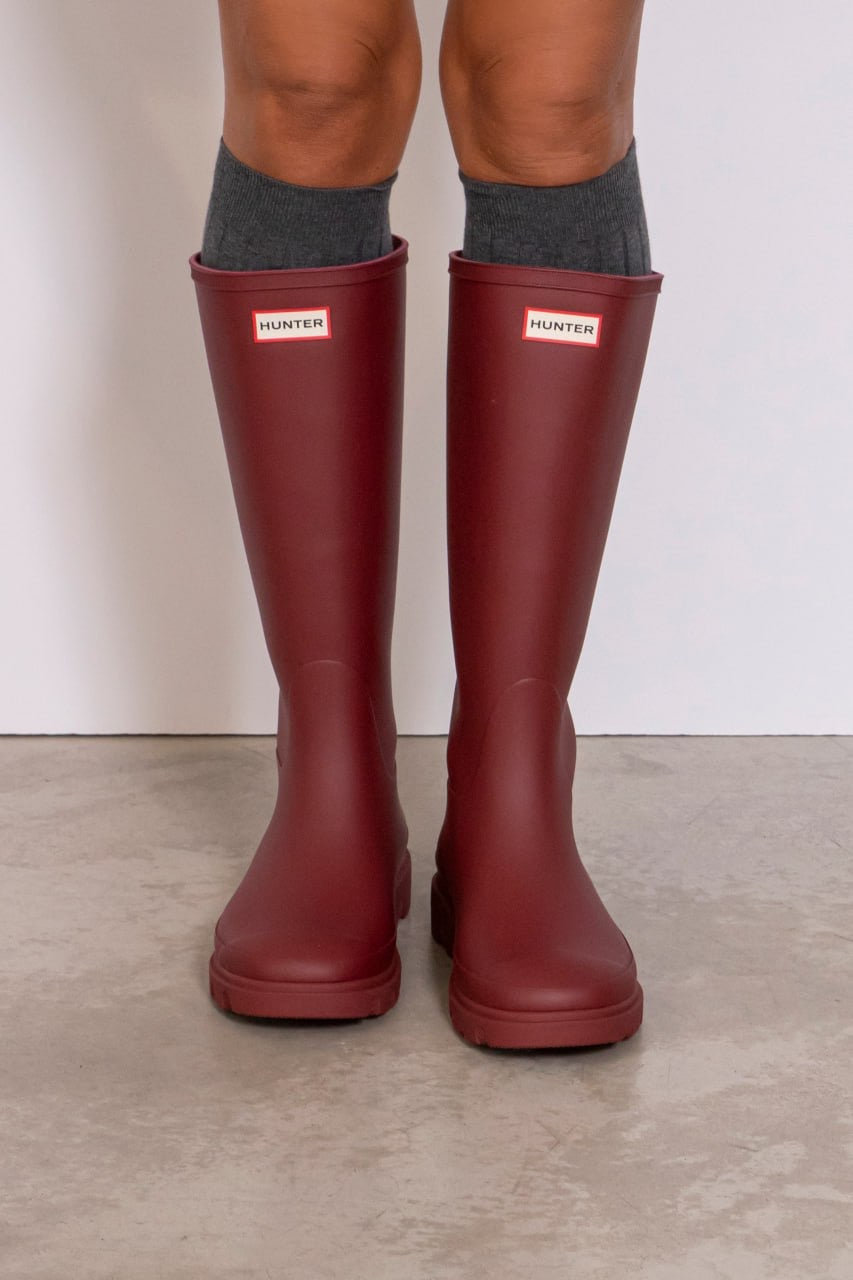 Downpour Tall Boots Merlot