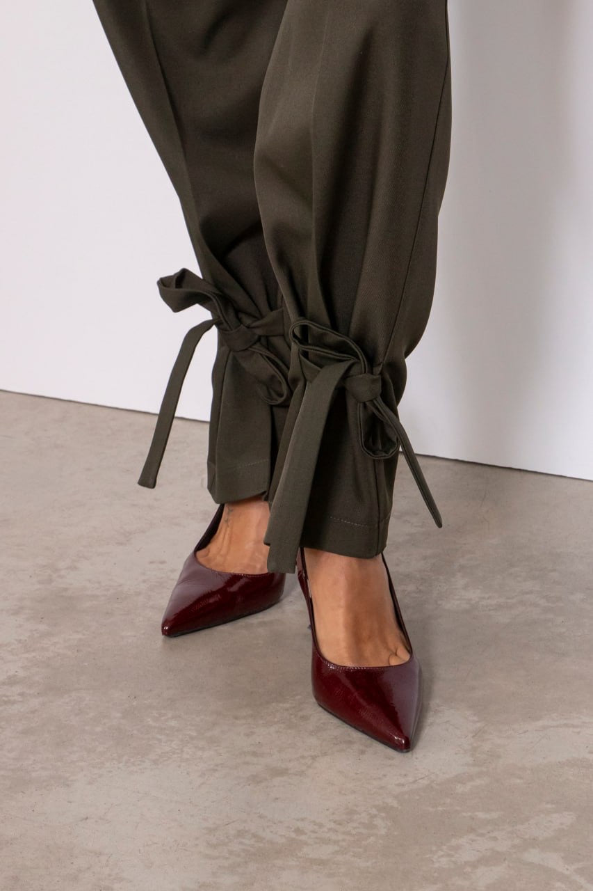 Pantalone Laccio Fondo