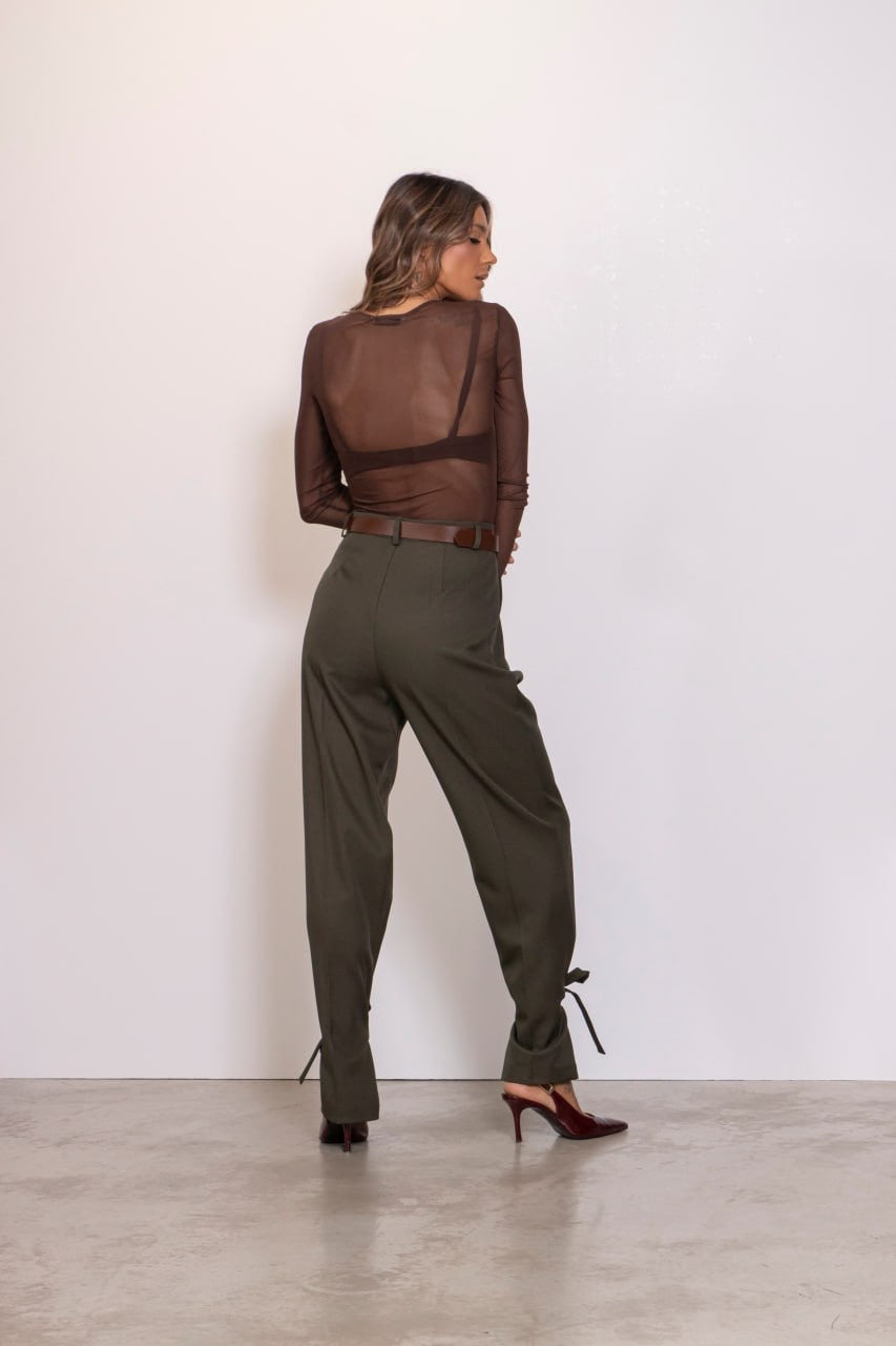 Pantalone Laccio Fondo