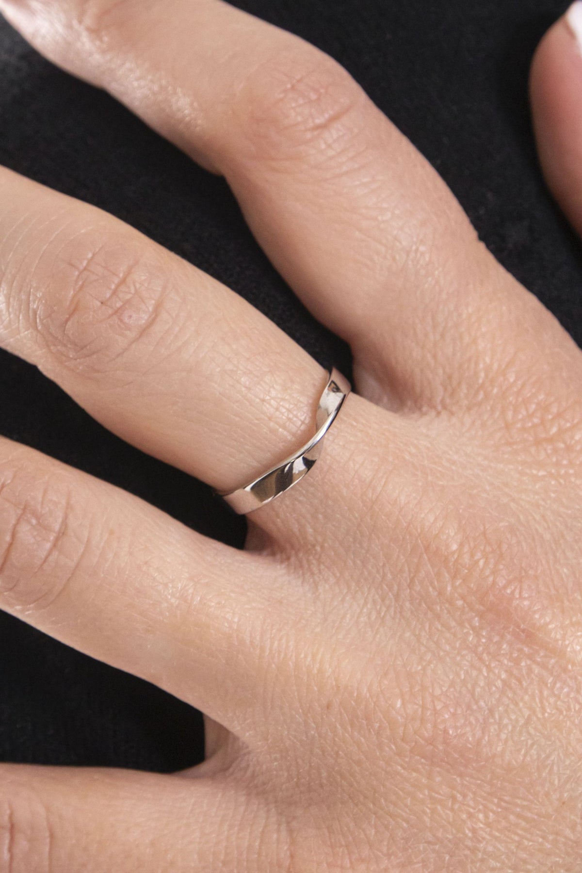 Anello Regolabile Fedina Attorcigliata