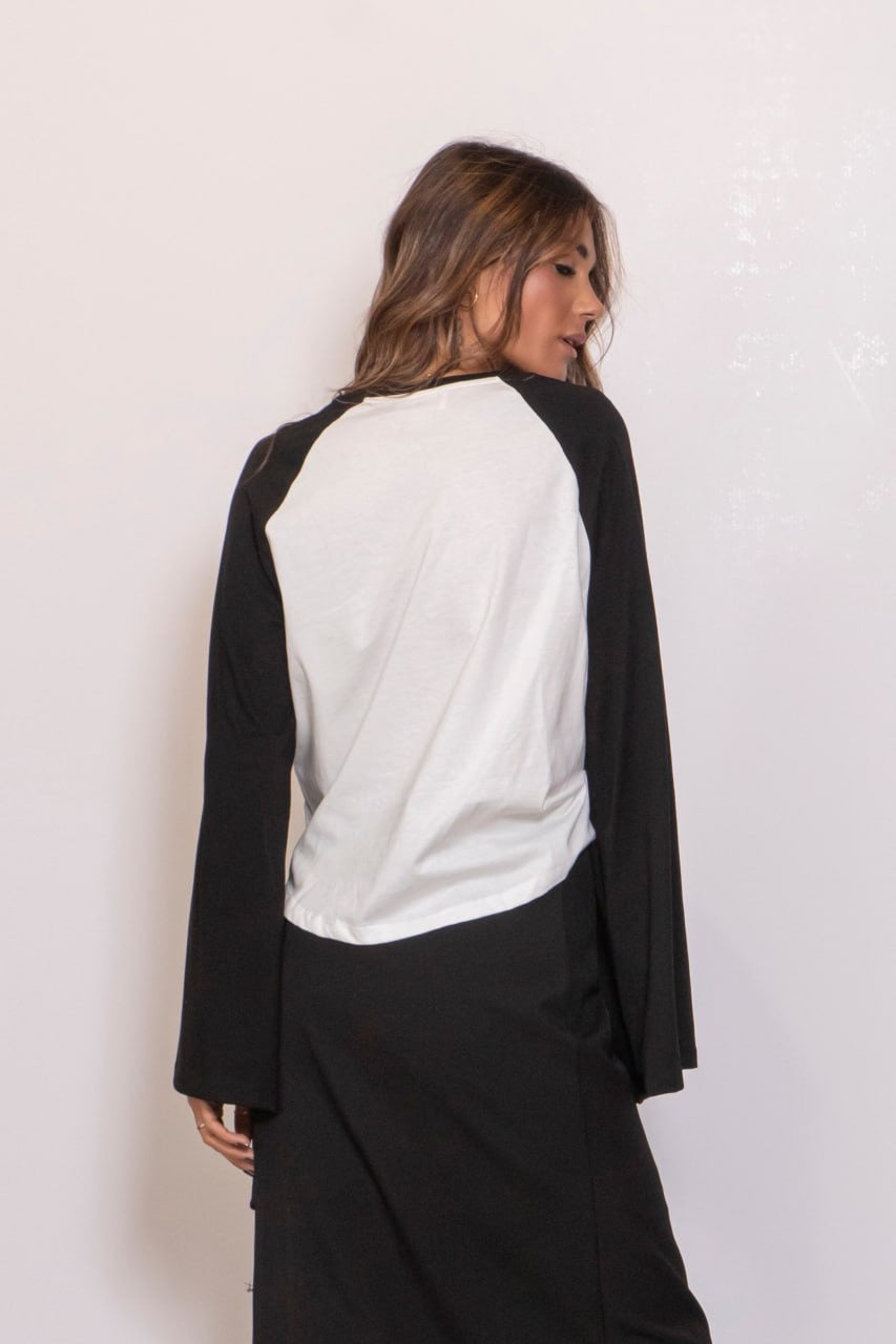 Maglia Manica Bicolor