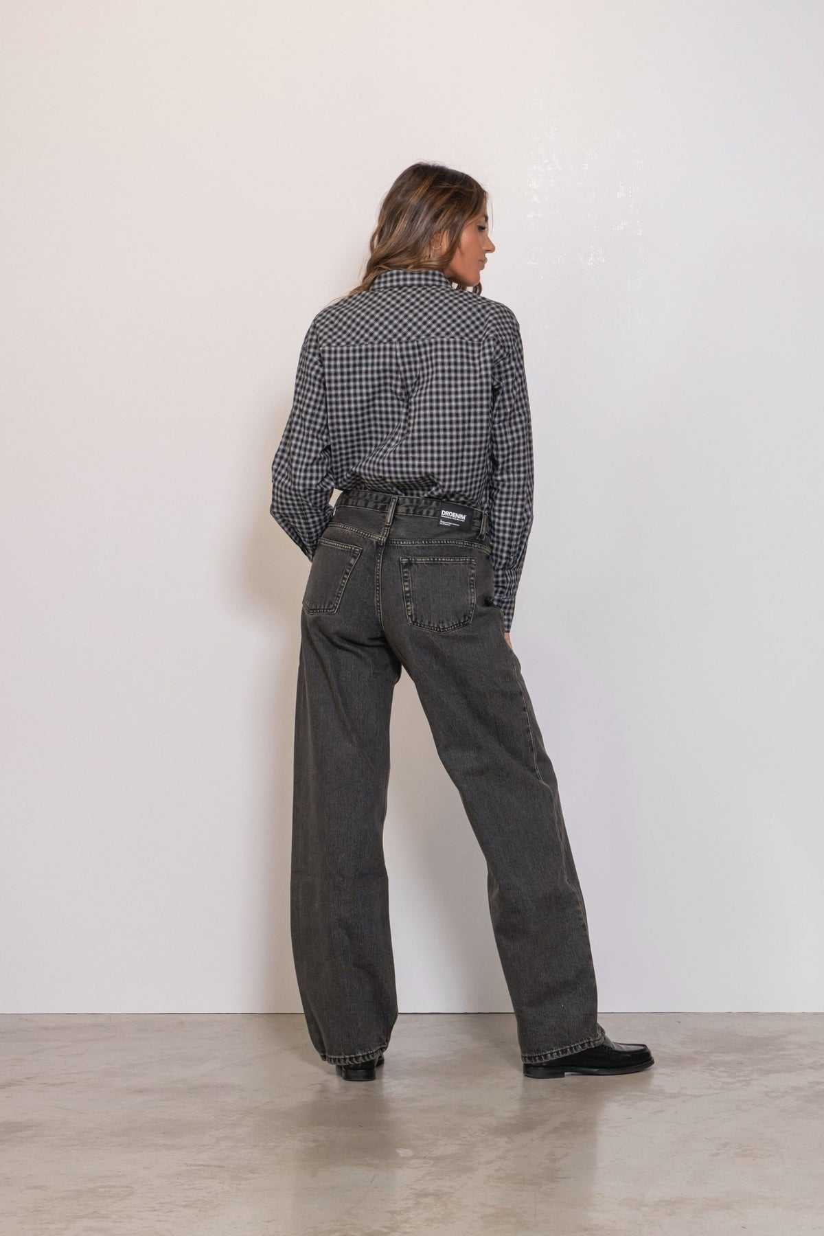 Wes Shirt Fall Black Check