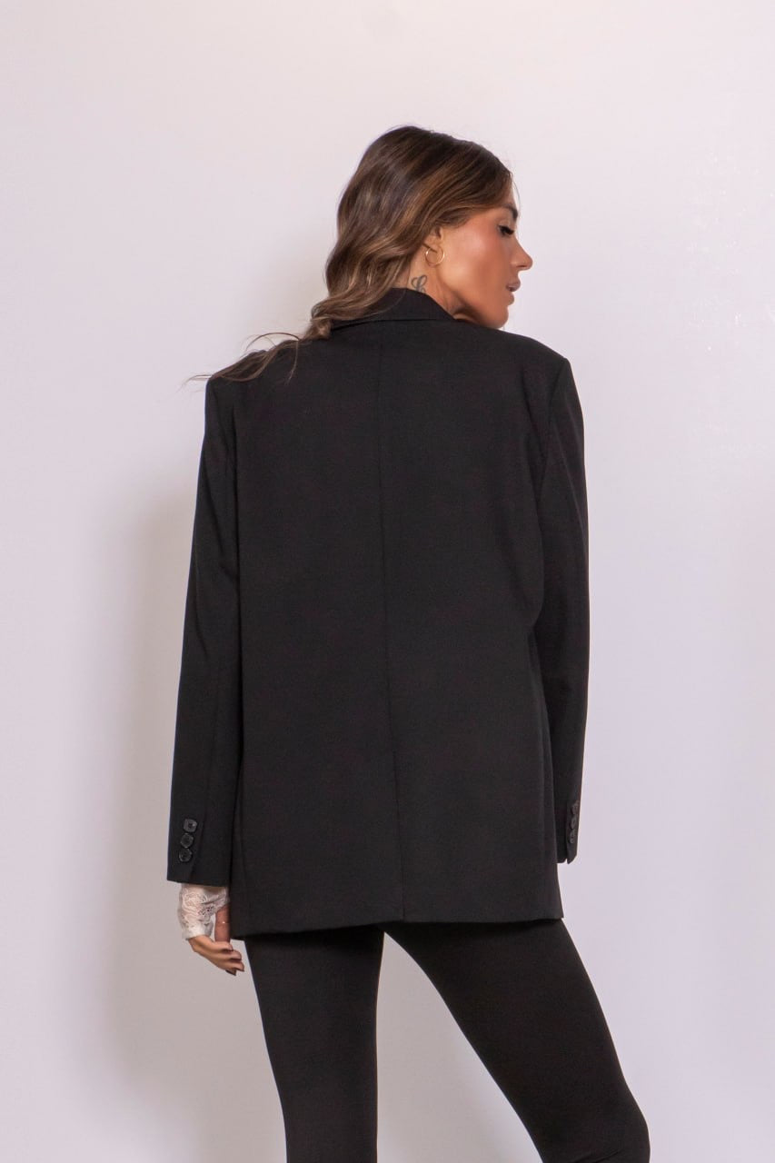 Blazer monopetto over