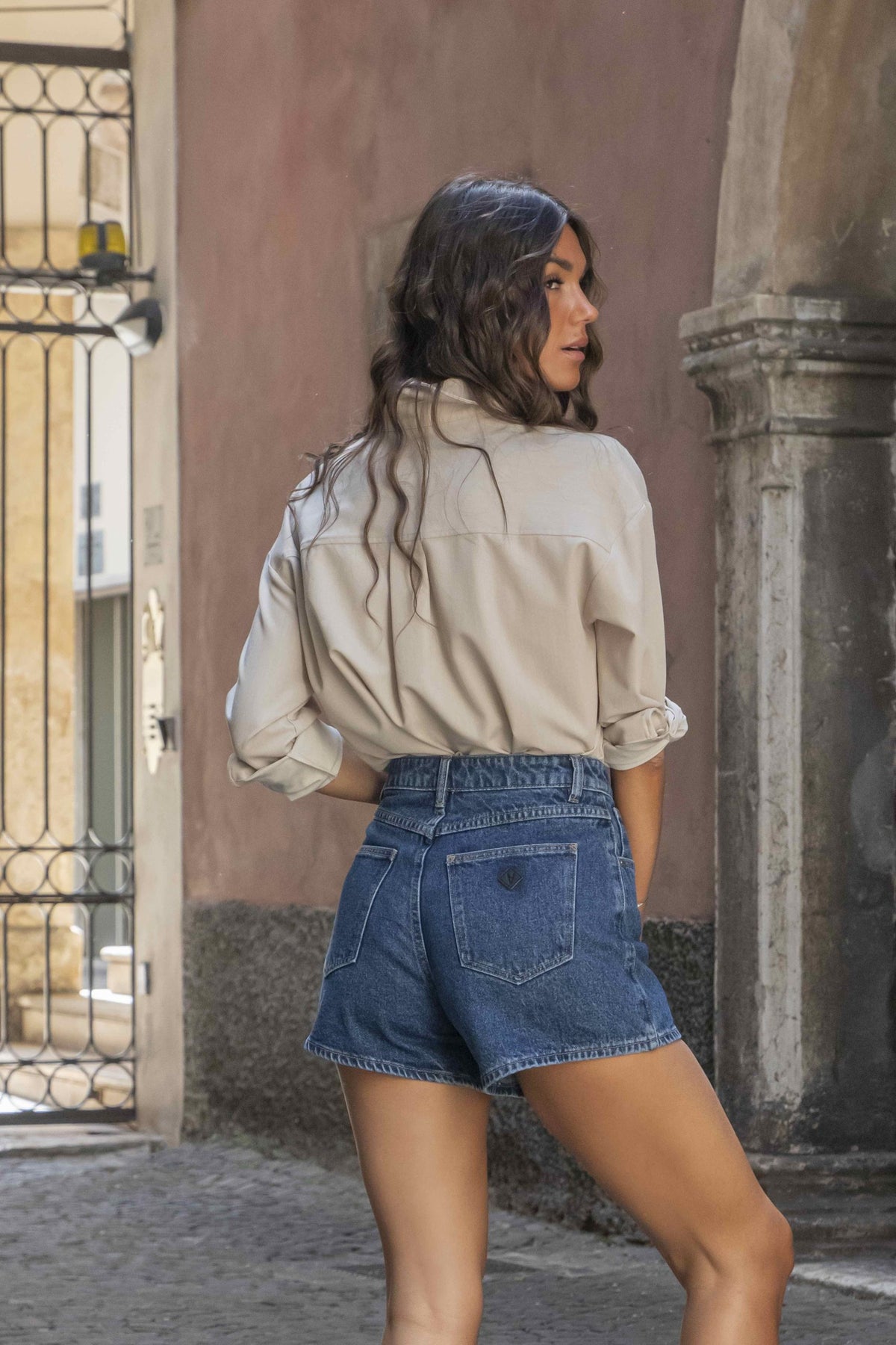 Eleanor Cropped Shirt