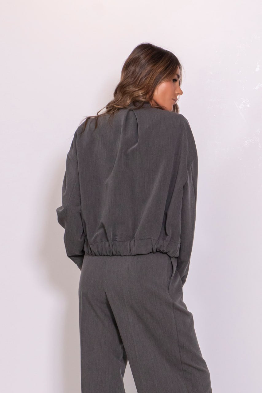 Giacca bomber doppio petto