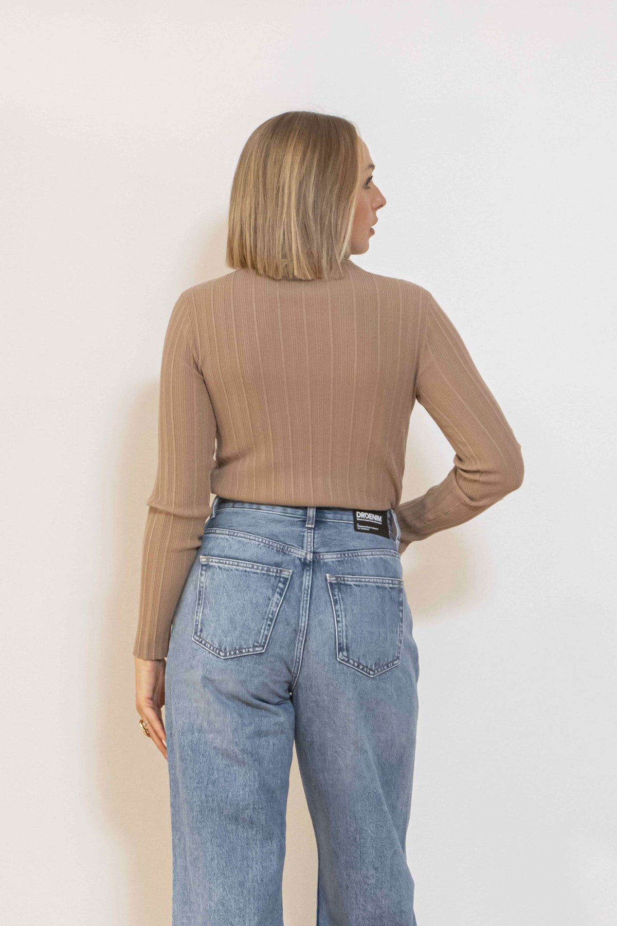 Dolcevita A Costine Beige