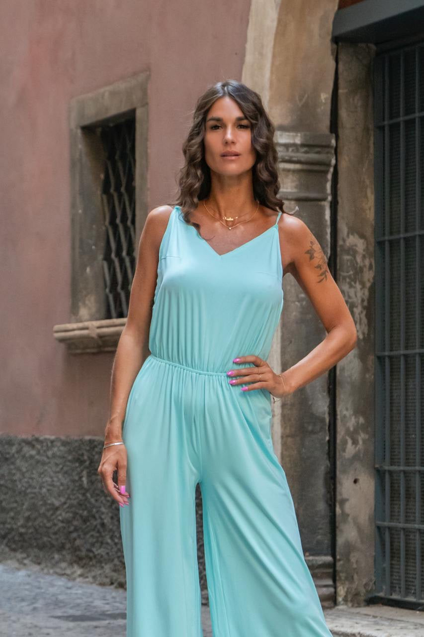 Isaac Long Combi Bleu Givre