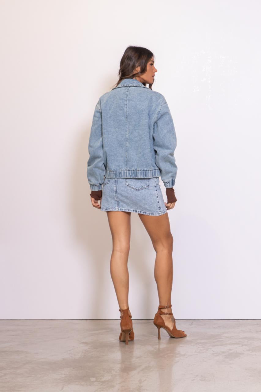 Nukaysa Denim Skirt
