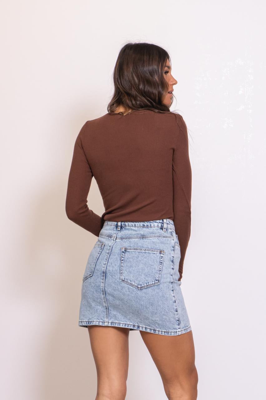 Nukaysa Denim Skirt