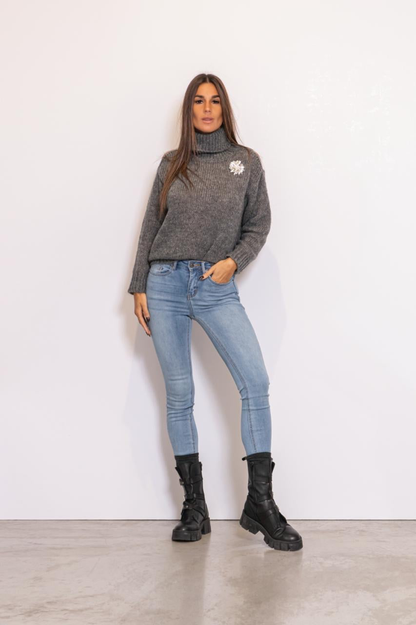 Enia Jeans Mid Light Blue