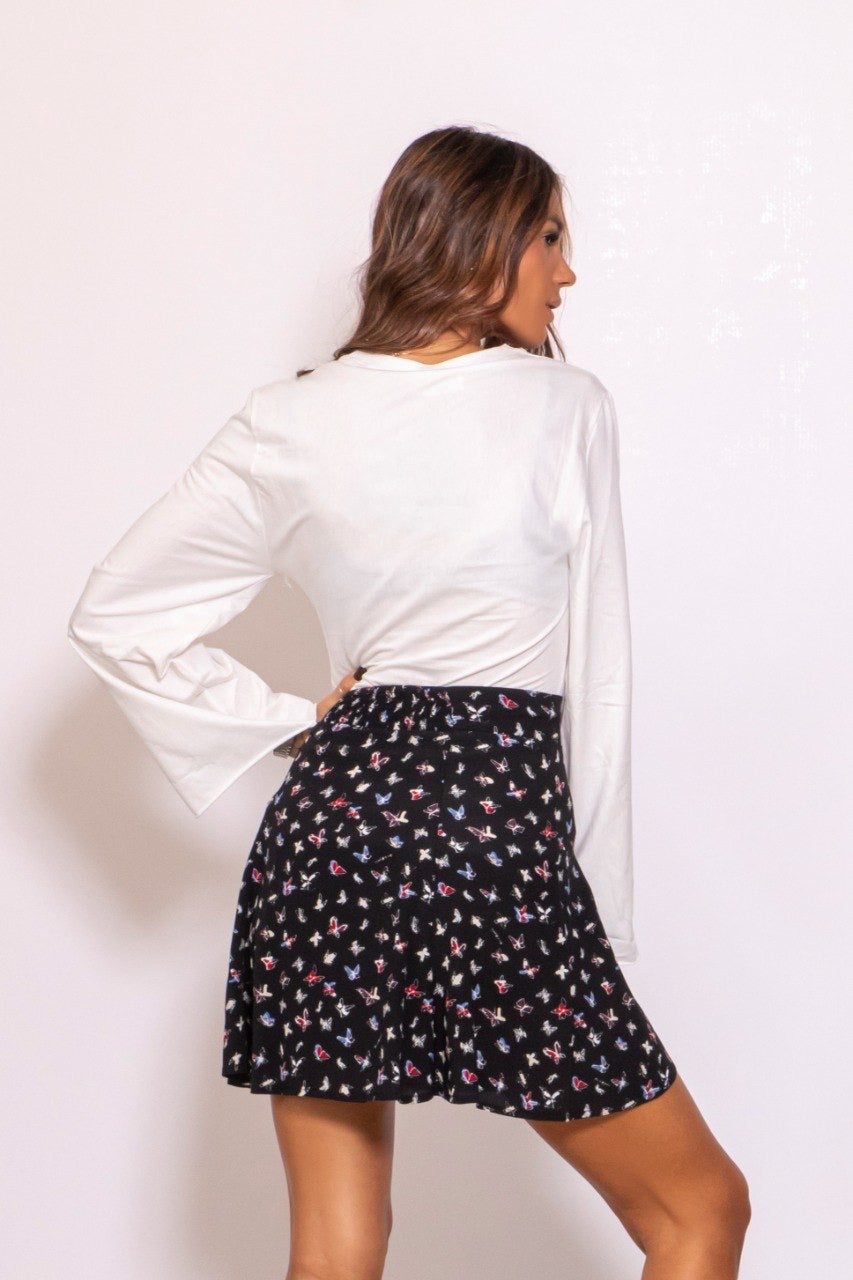 Preordine Gonna Corta Kate Farfalle