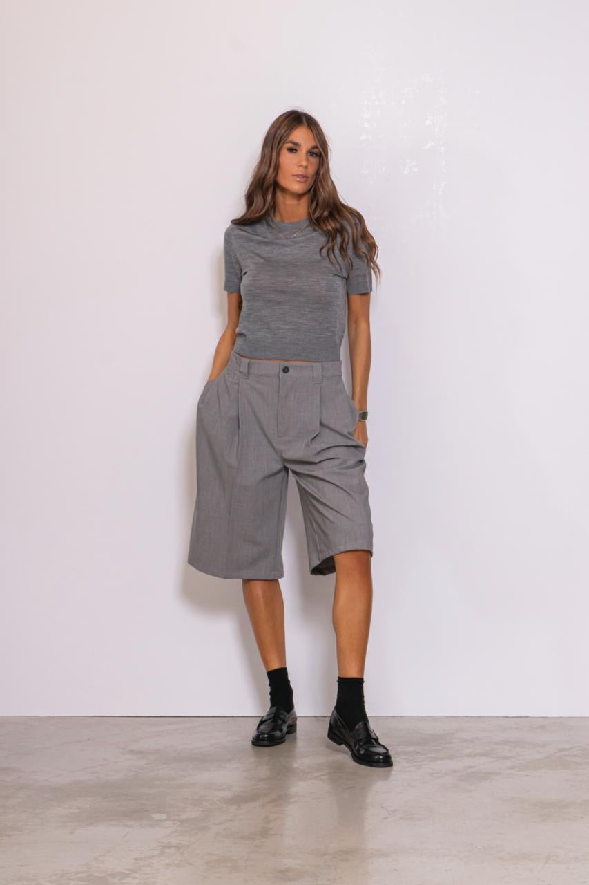 Preordine T-shirt Maniche Corte In Lana