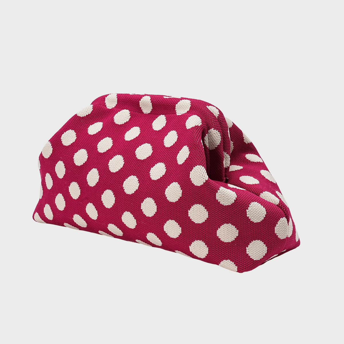 City Girl Pouch A Pois Rosso/bianco