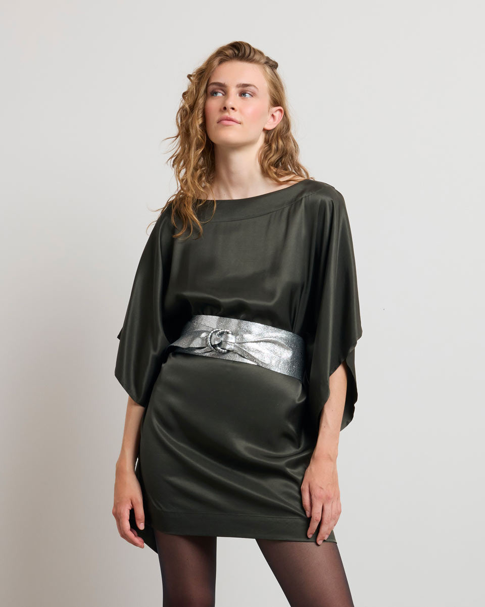 Cartney Short Dress Verde