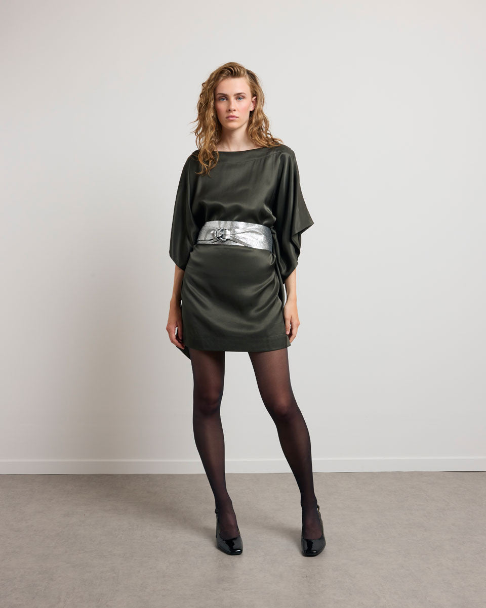 Cartney Short Dress Verde
