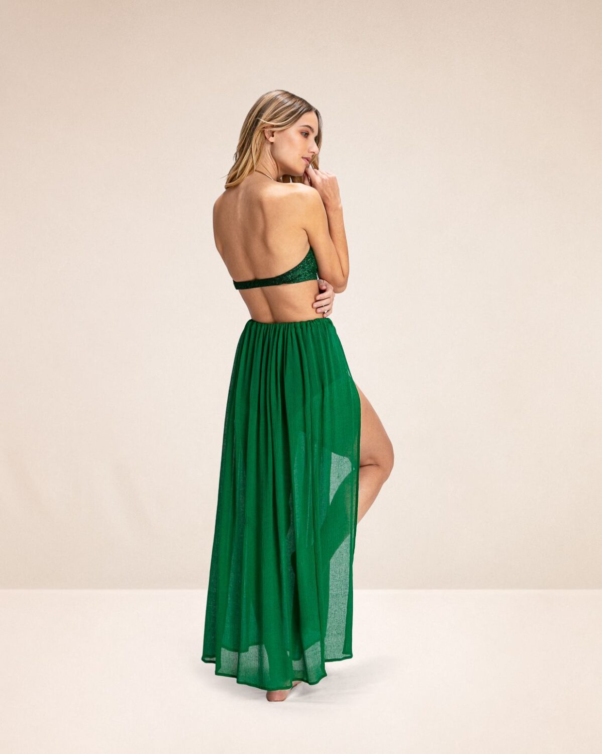 Clara Long Skirt Joly Green