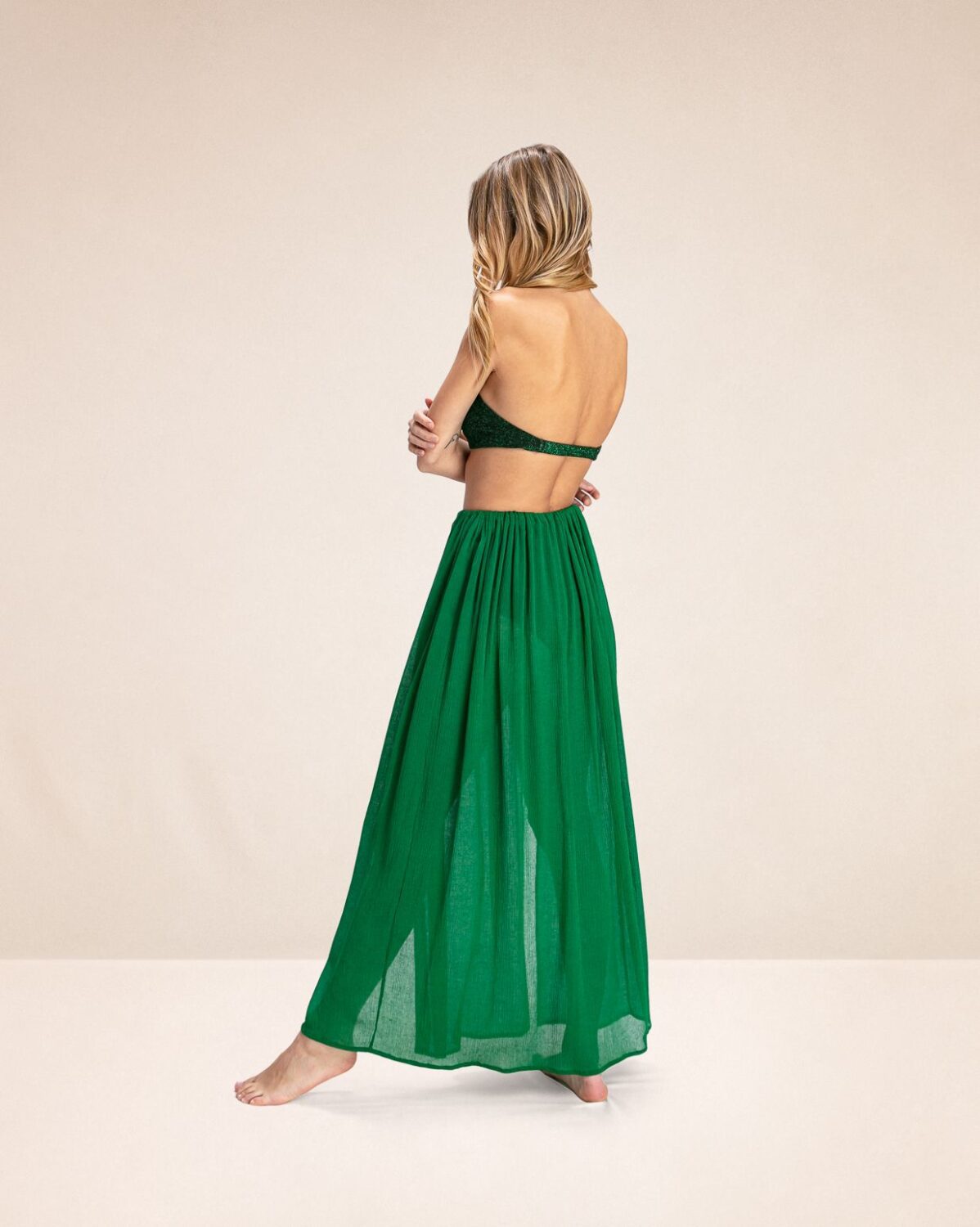Clara Long Skirt Joly Green