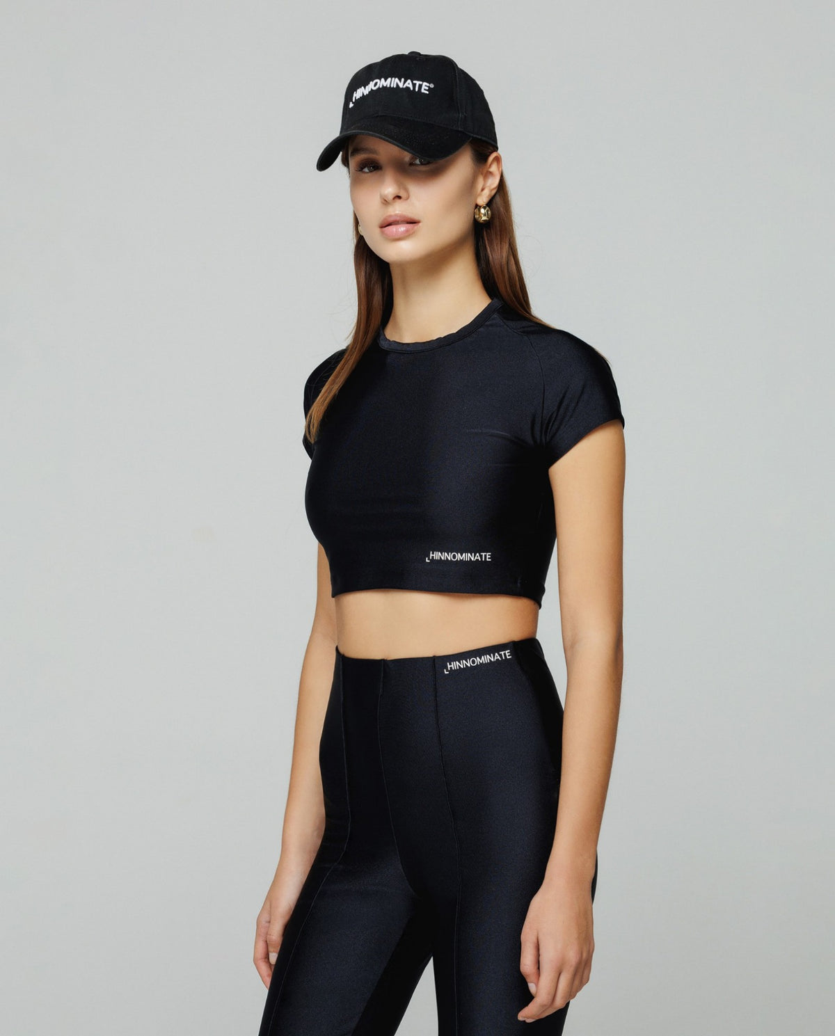 Top Raglan In Lycra Lucida A Mezza Manica