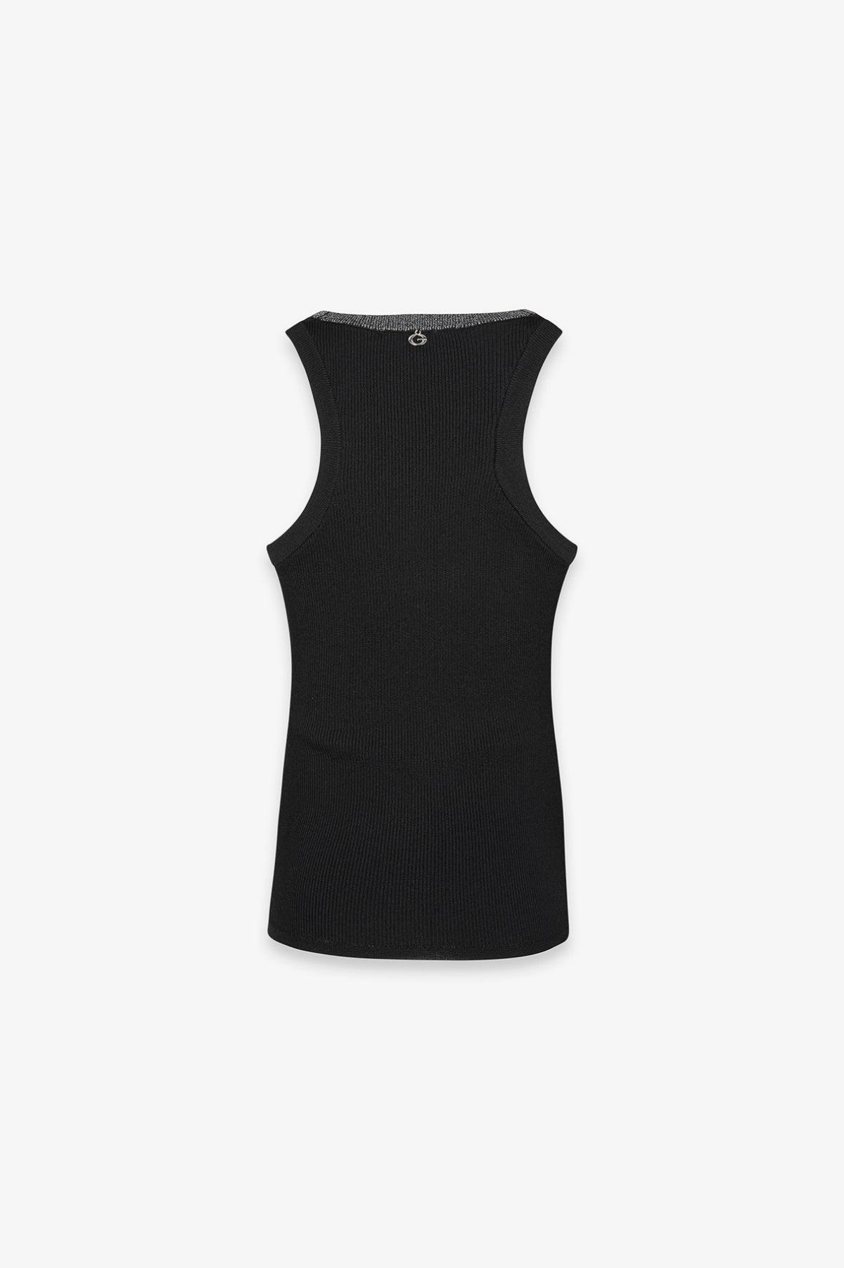 Canotta In Maglia Rifintura Lurex