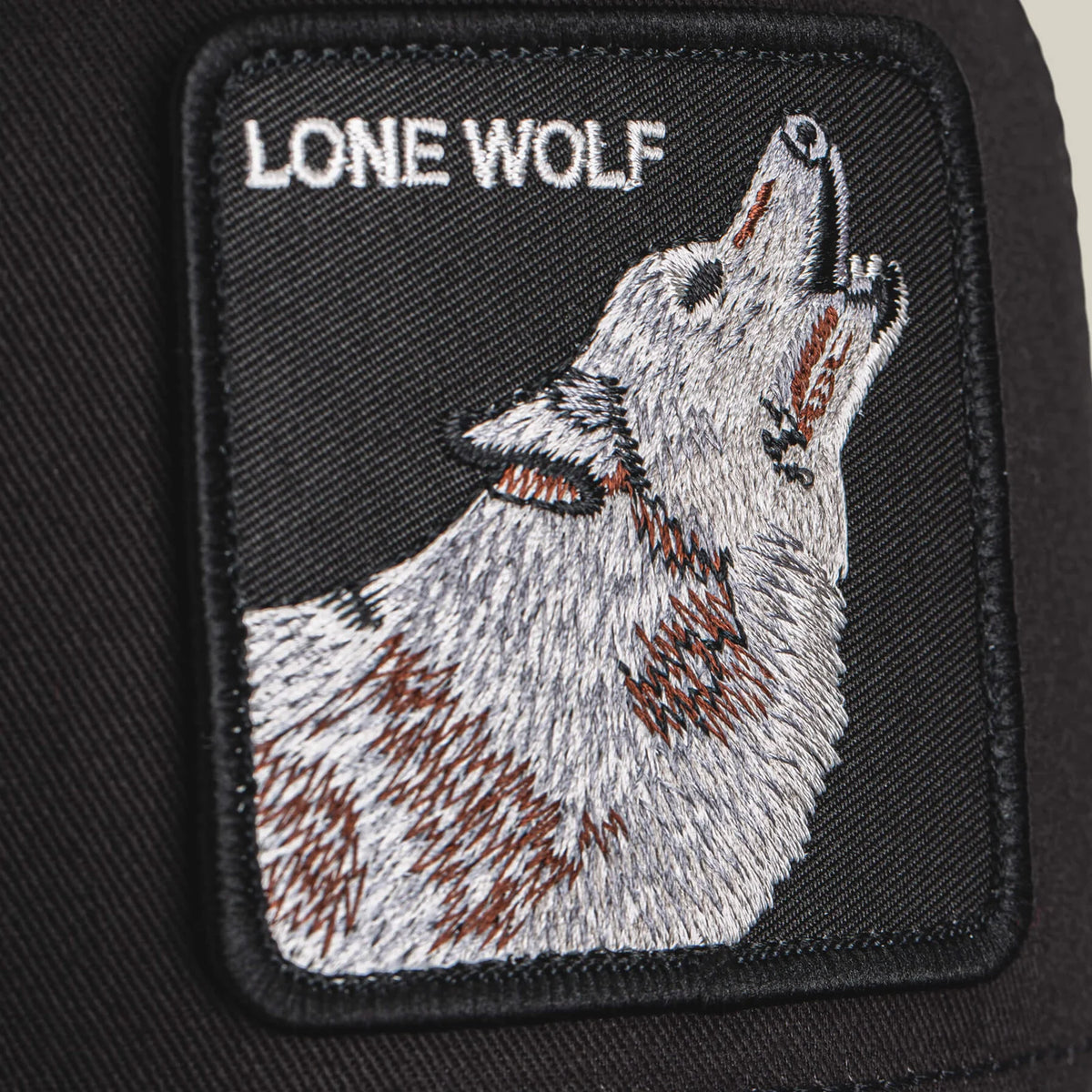 Goorin Bros Canvas Lone Wolf Nero