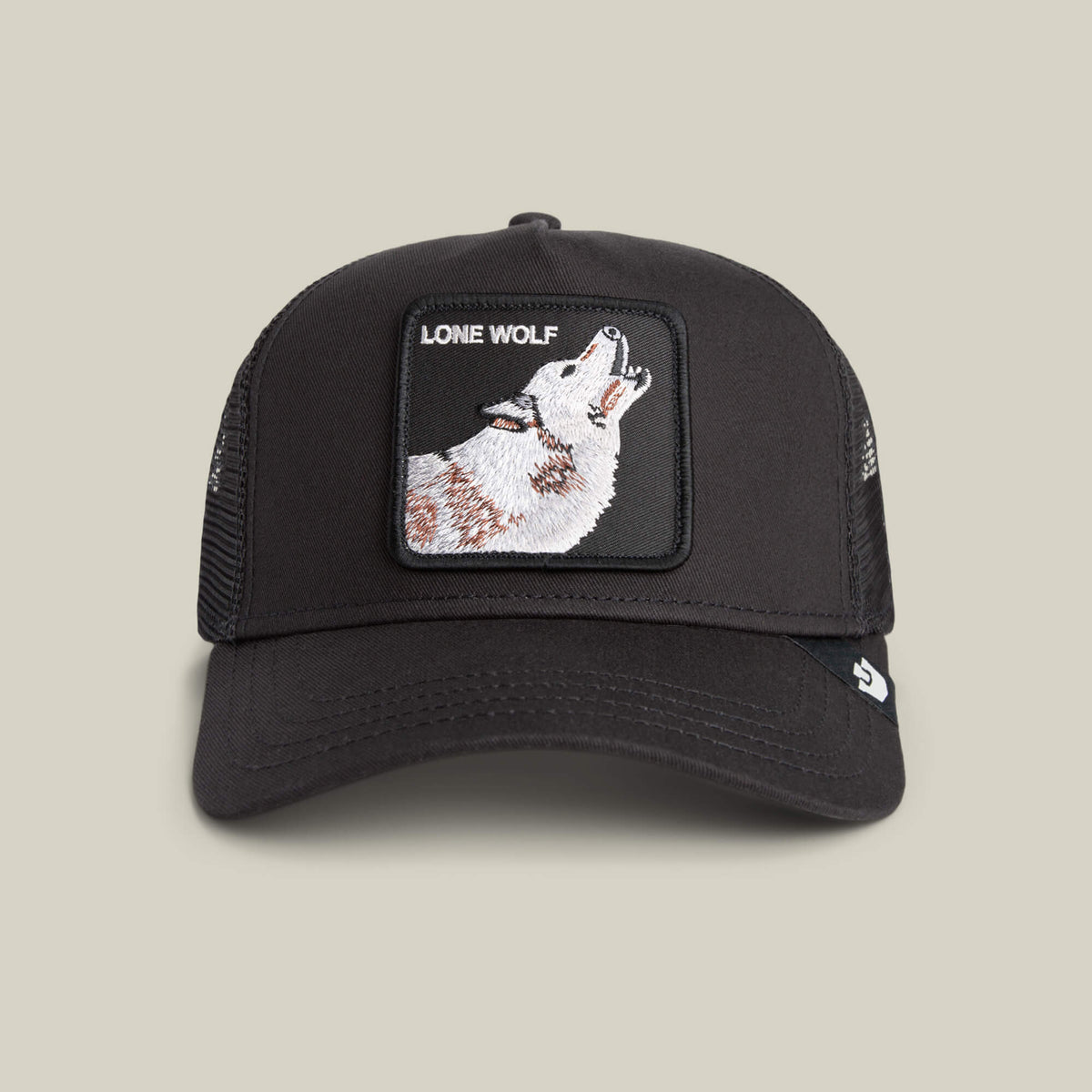 Goorin Bros Canvas Lone Wolf Nero