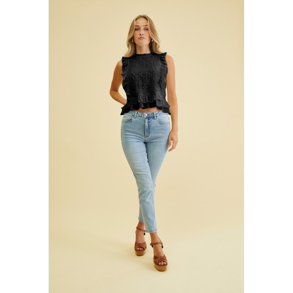 Noa Embroidery Top