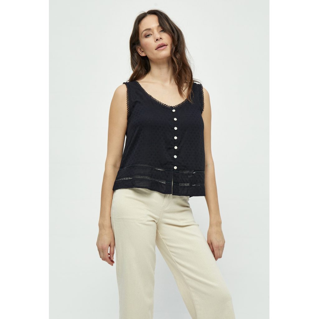 Berlin Sleeveless Crop Top