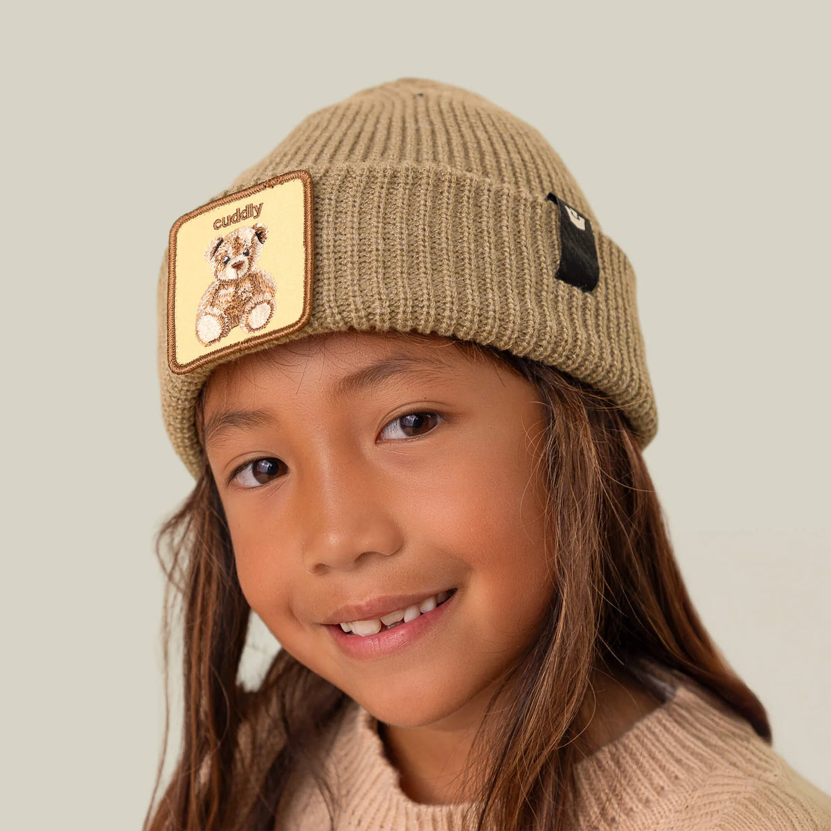 Beanie Costa Inglese Kids Cuddly Beige
