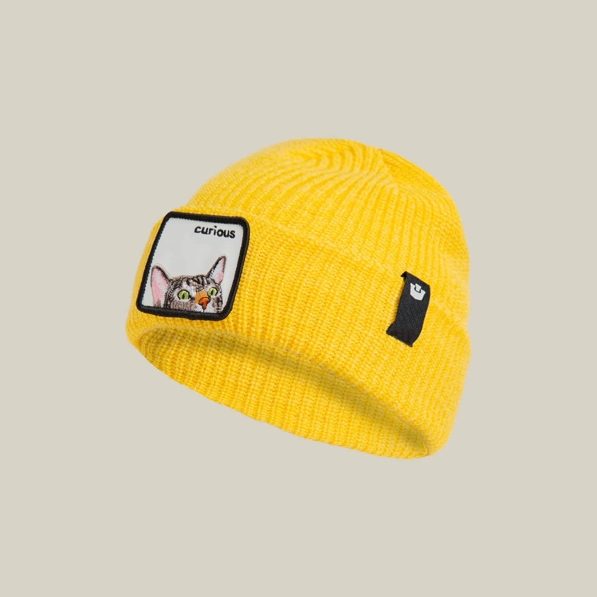 Beanie Costa Inglese Kids Curious Giallo