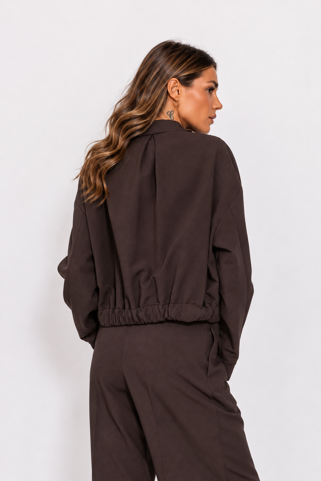 Giacca bomber doppio petto