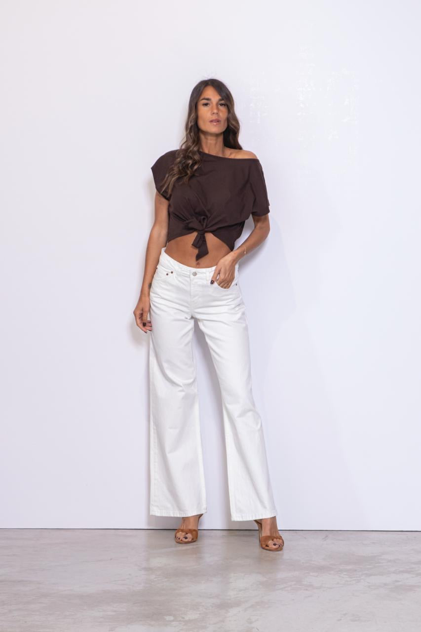Rhue Denim Jeans - Off White