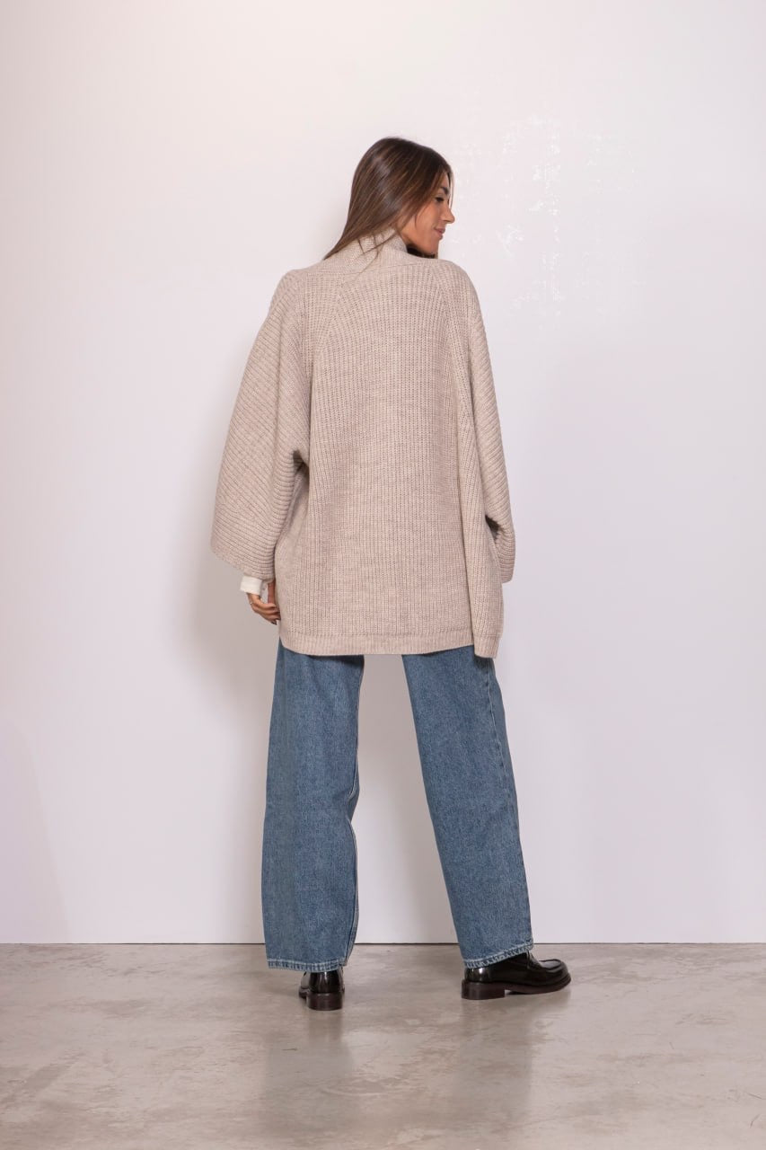 Cardigan over