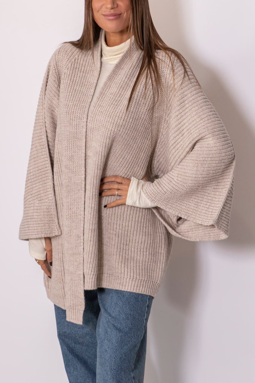 Cardigan over