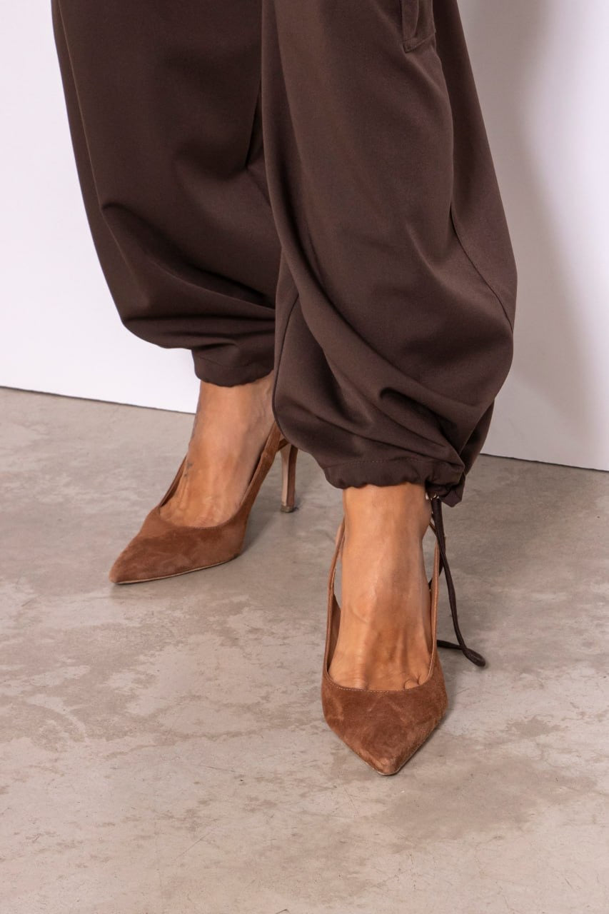 Pantalone Cargo Con Elastico