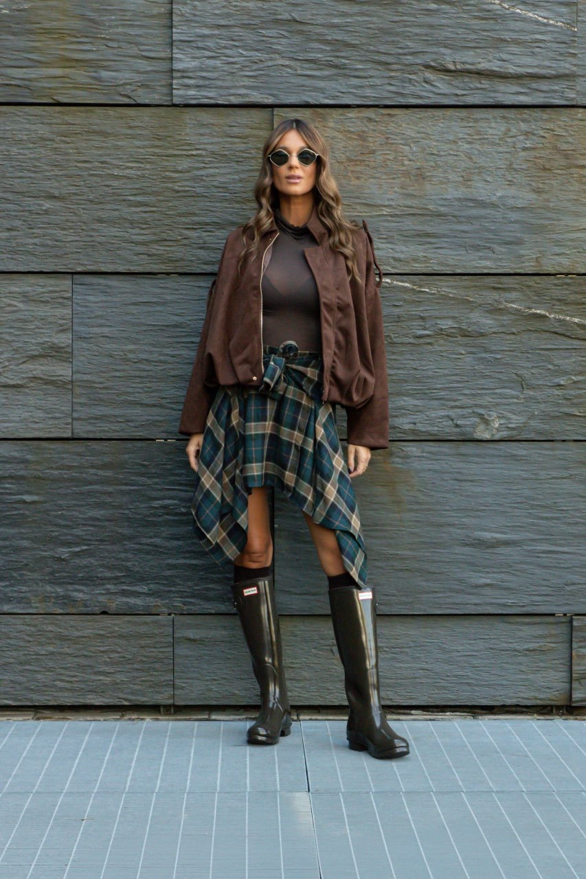 Bomberino Corto Marrone