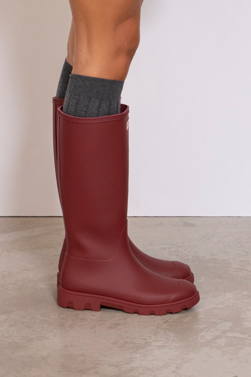 Downpour Tall Boots Merlot