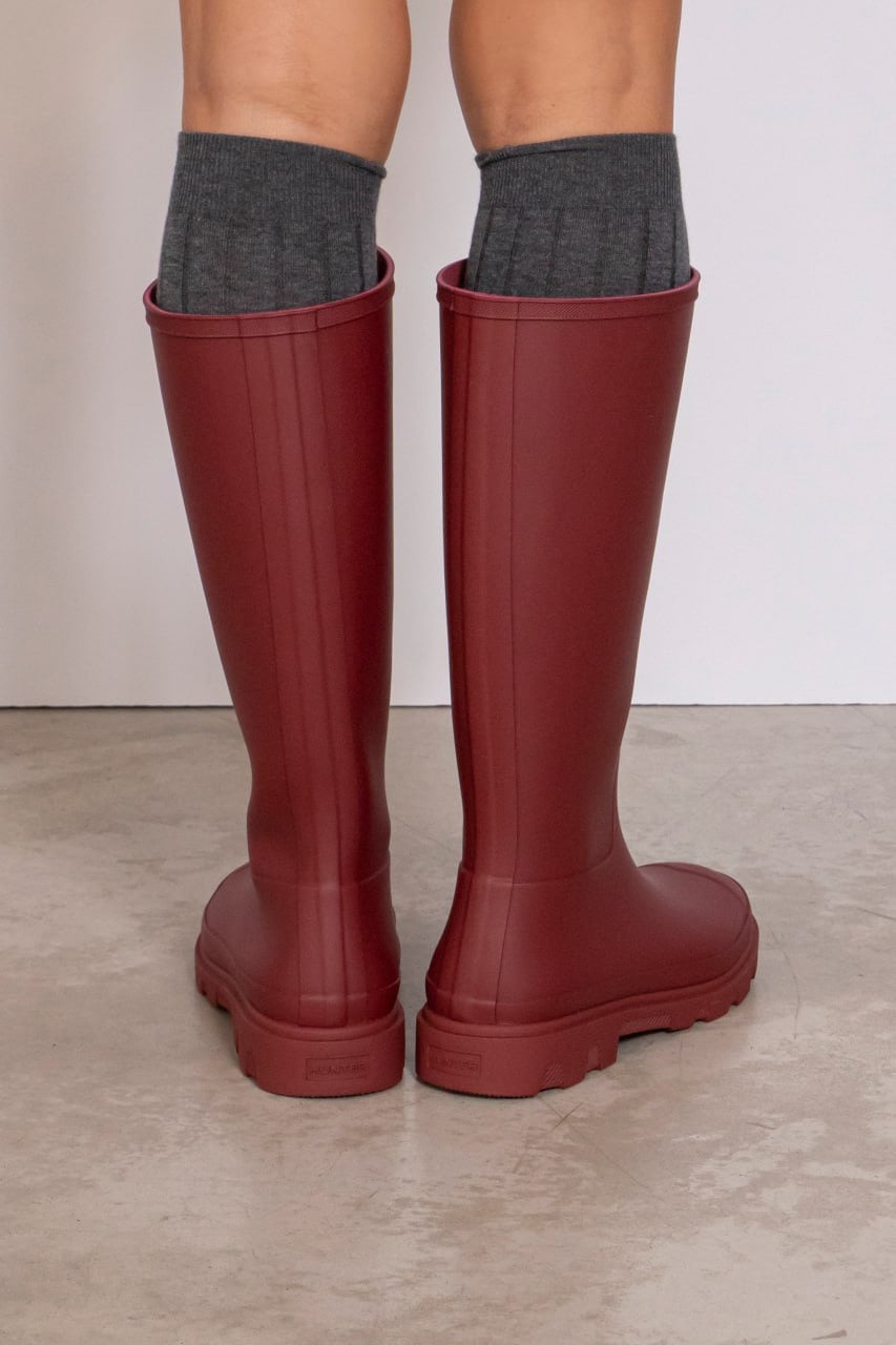 Downpour Tall Boots Merlot