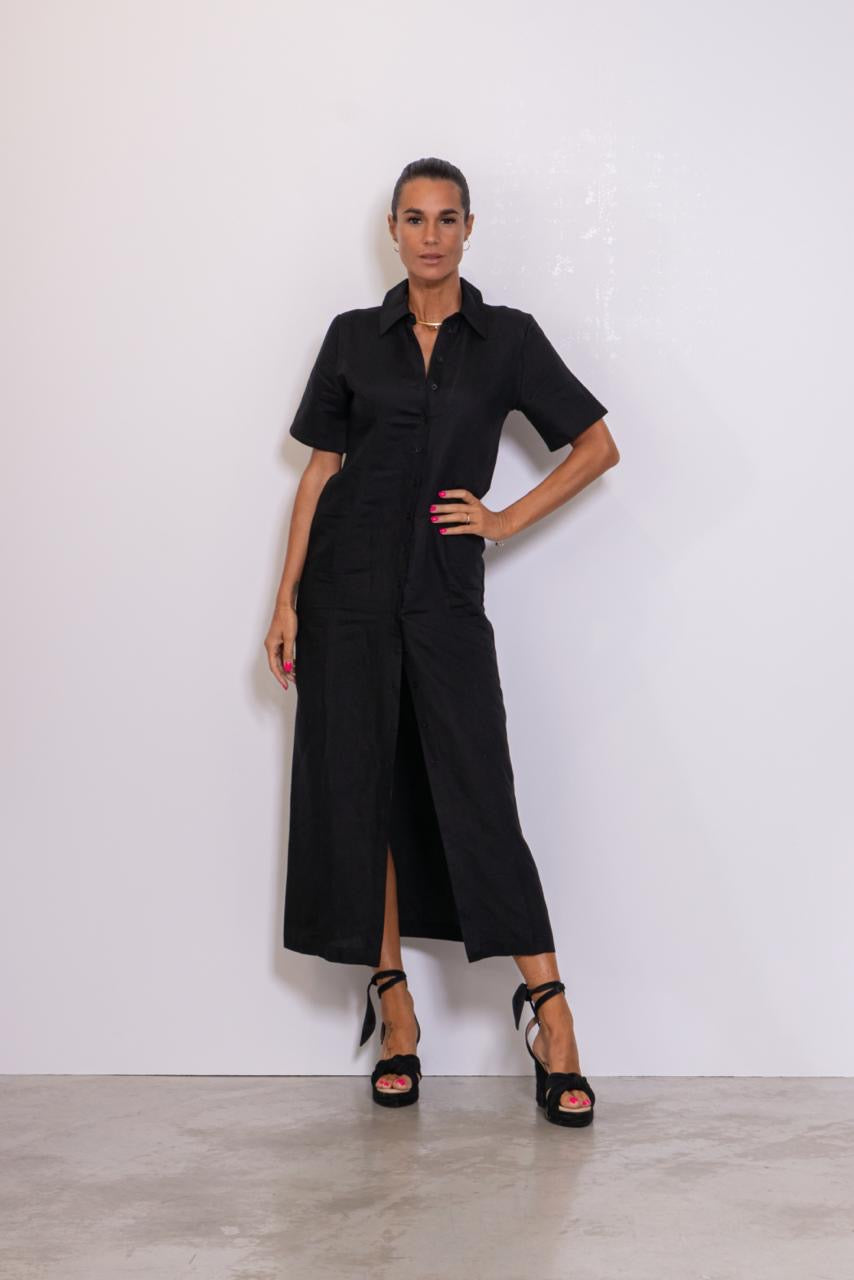 Philippa Maxi Shirt Dress