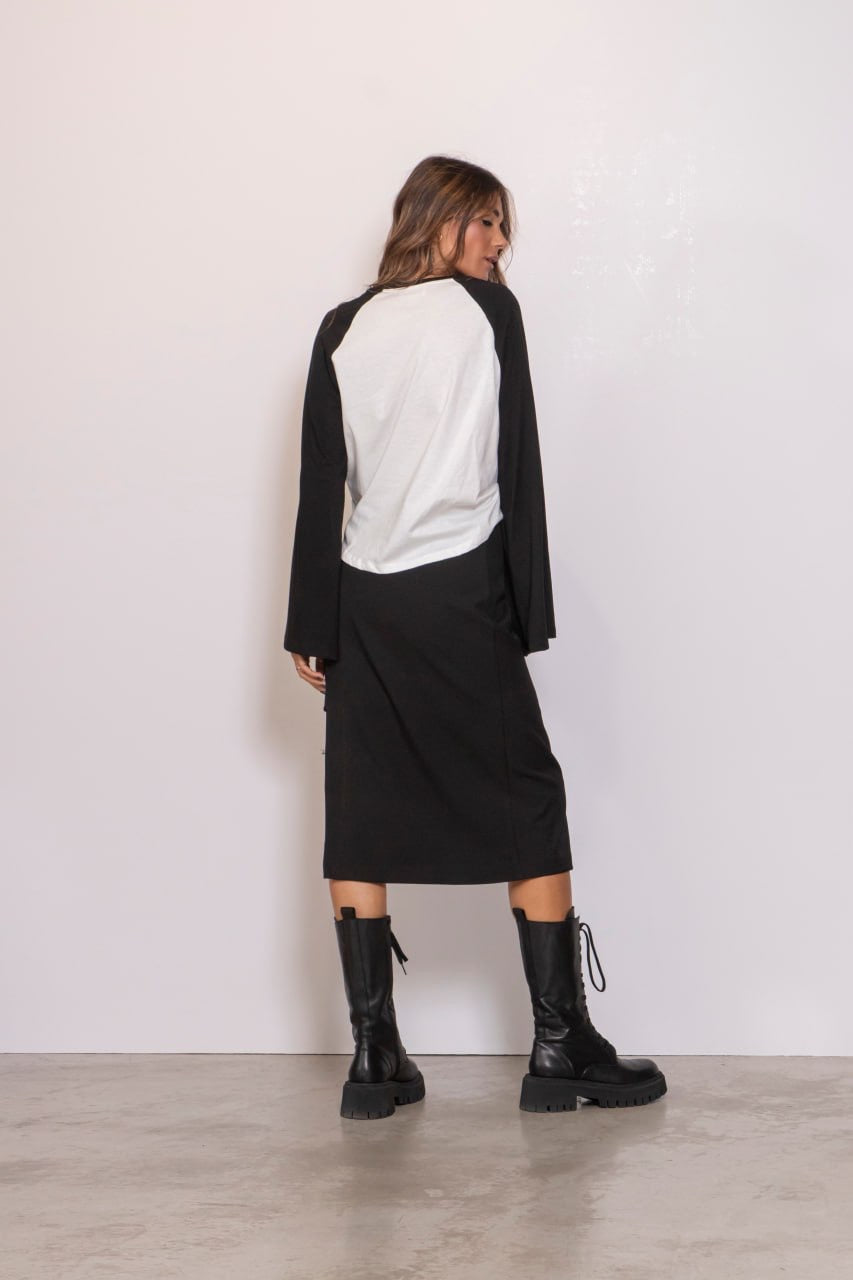 Maglia Manica Bicolor