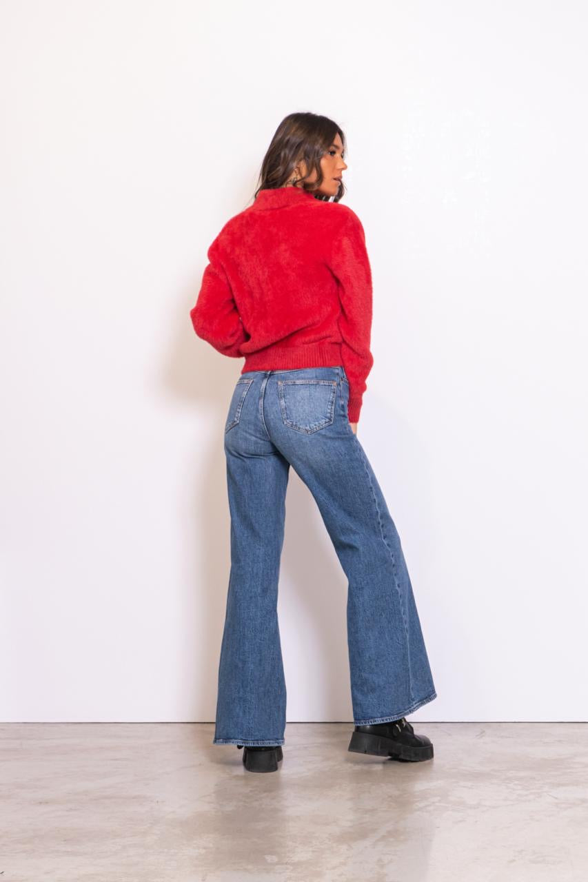Nupisa Hr Wide Jeans S3013