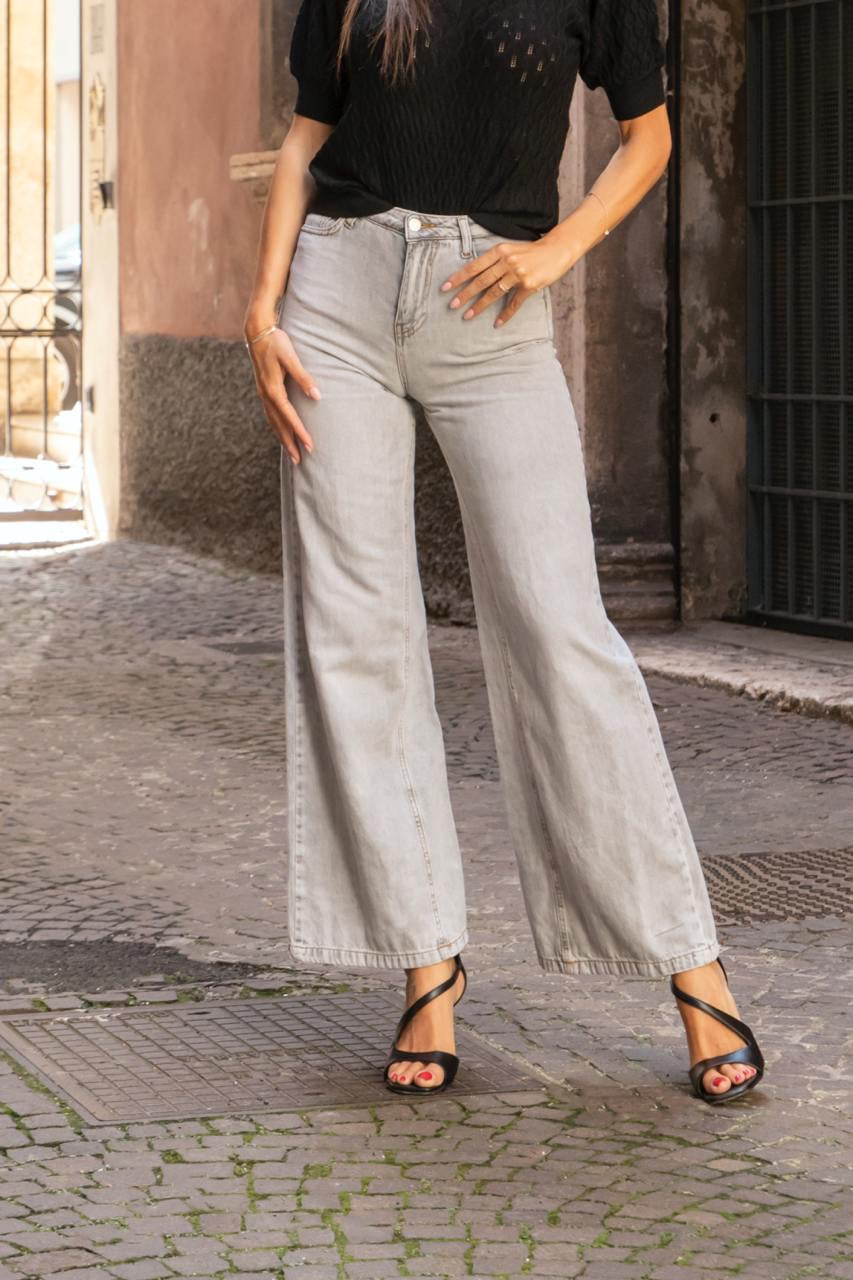 Jeans Wide Leg Slegato